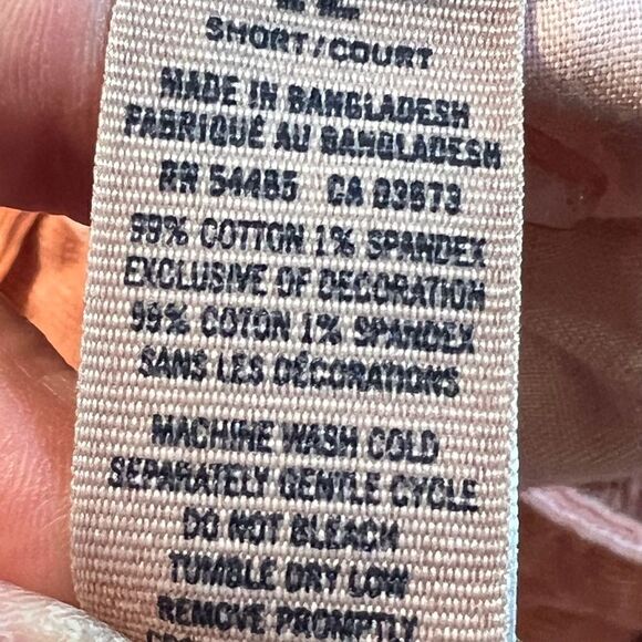 American Outfitters corduroy peach jeans. - Picture 7 of 11